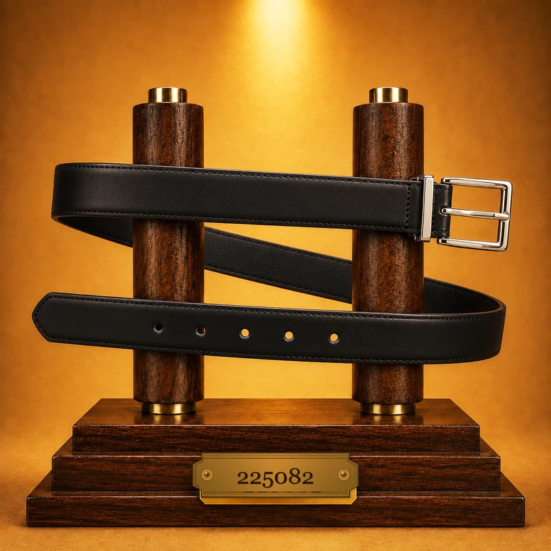 minimal leather belt 225082