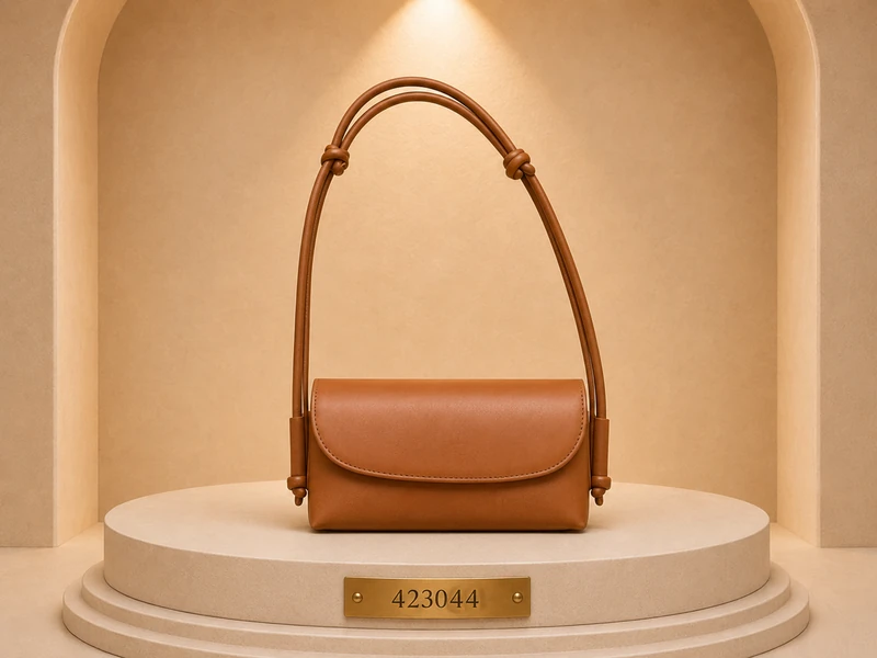 bolsa de ombro com aba minimalista 423044