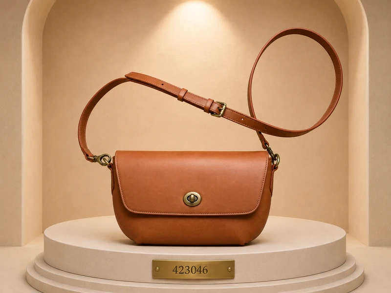 mini borsa con patta e tracolla 423046