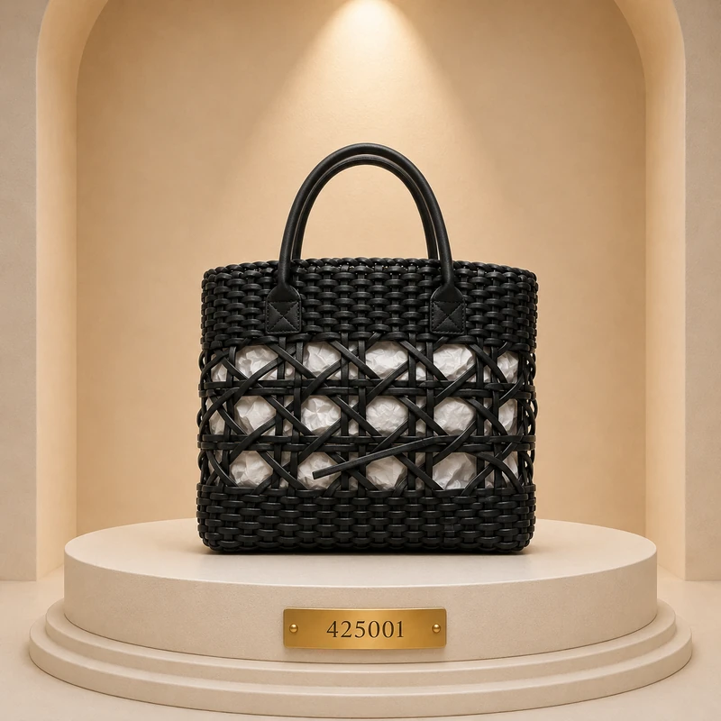 mesh-textured handbag 425001